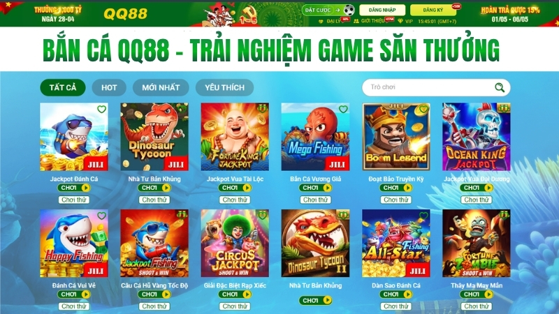 Bắn Cá QQ88 – Trải Nghiệm Game Săn Thưởng Và Lưu Ý An Toàn - XINOGU.PRO