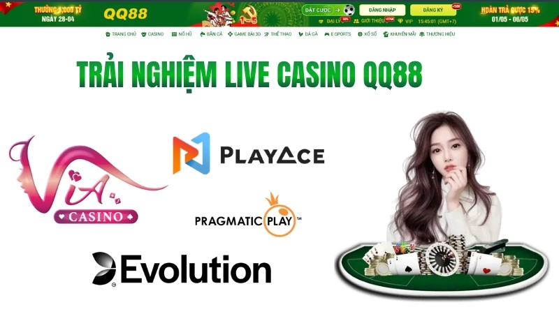 Casino QQ88 – Trải Nghiệm Live Casino Trực Tuyến 2026 - XINOGU.PRO
